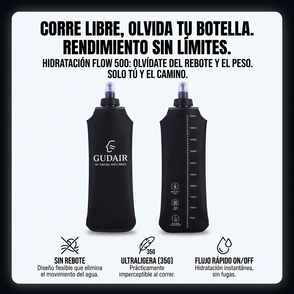 Botella Flexible Flow 500 💧